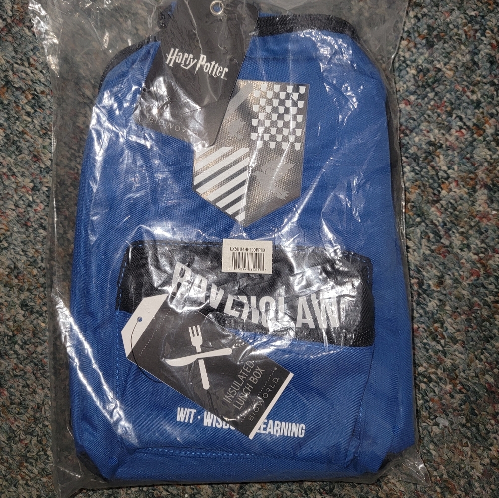 Ravenclaw Blue Harry Potter Lunch Bag